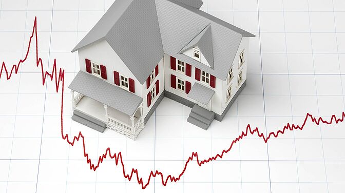Einflussfaktoren Immobilienzinsen Infografik