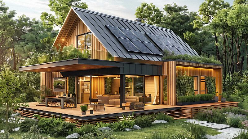 Niedrigenergiehaus: Nachhaltige Bauweise und energiesparende Technik