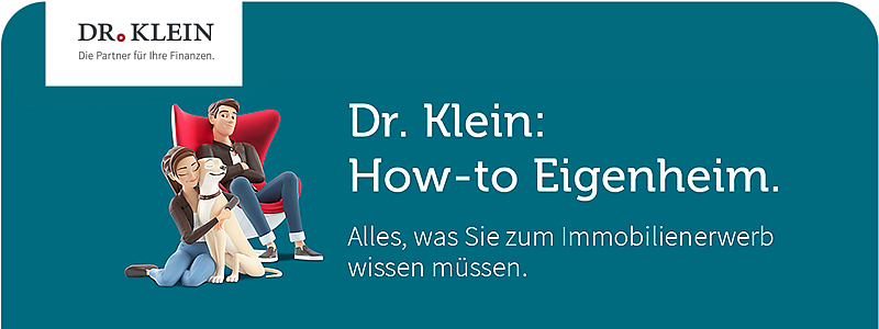 Webinar-Anmeldung - Dr. Klein "How to Eigenheim"