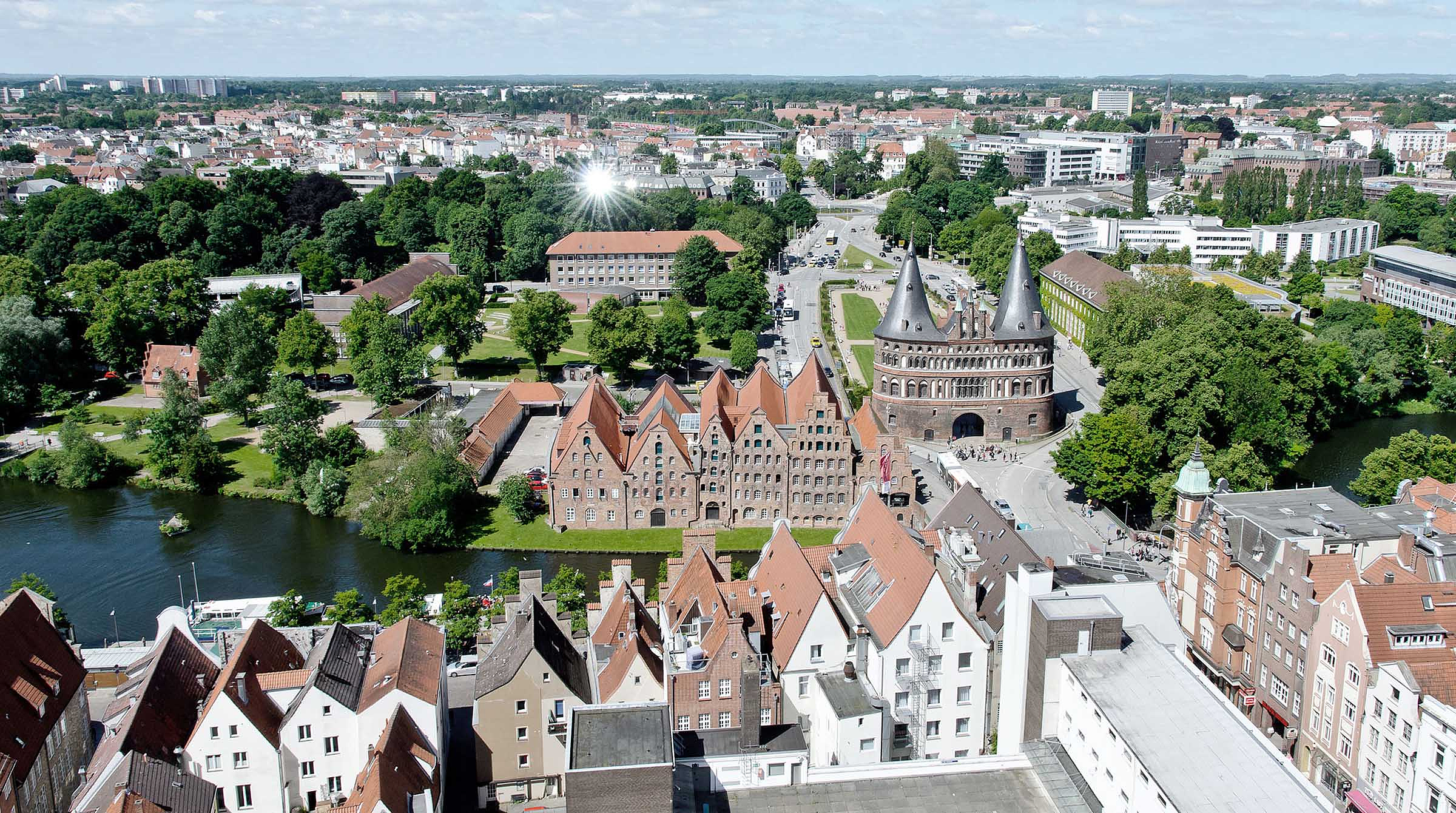 Die Lage von Immobilien am Beispiel einer Stadt