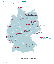 Deutschlandkarte: Darlehenshöhen in den Bundesländern