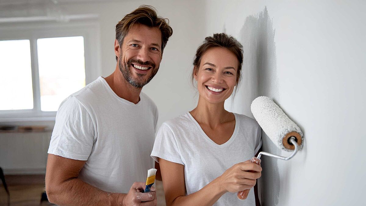 Beim Immobilienkauf wirken sich Eigenleistungen positiv auf die Finanzierung aus. 