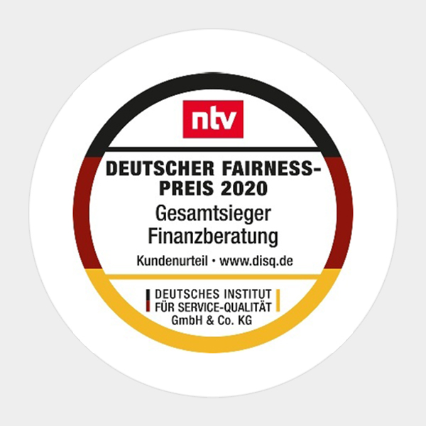 Deutscher Fairnesspreis Siegel von NTV