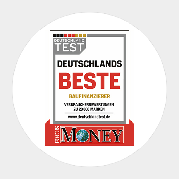 Deutschlands Beste Siegel von Focus Money