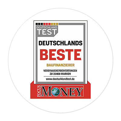 Deutschlands Beste Siegel von Focus Money