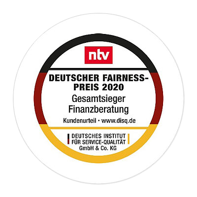 Deutscher Fairnesspreis Siegel von NTV