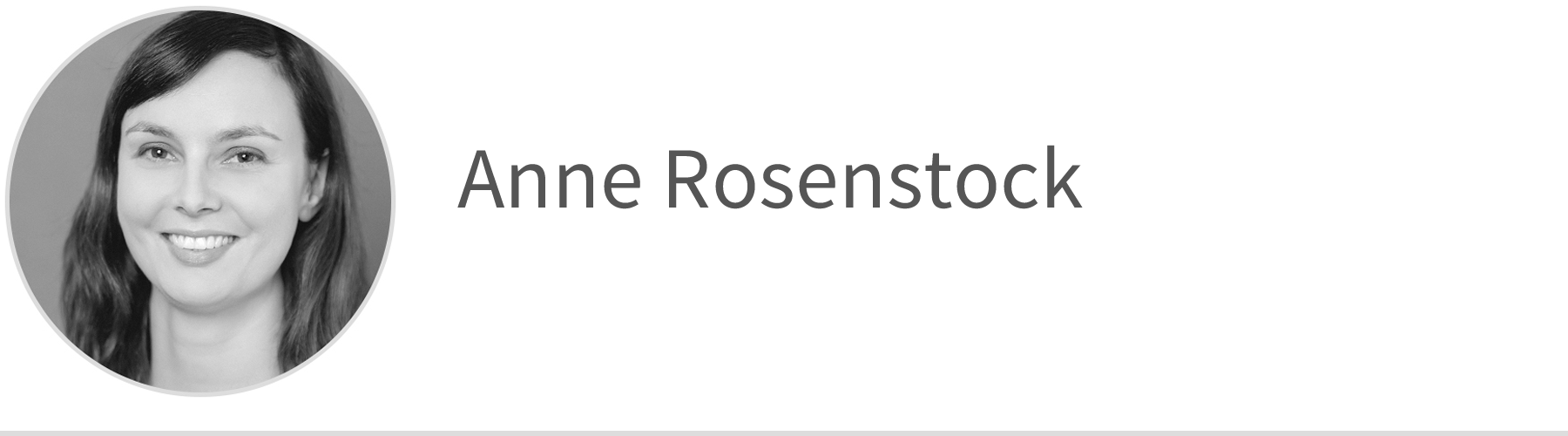 Anne Rosenstock